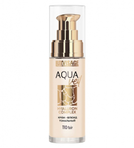 Крем-флюид тональный AQUA veil HYALURON COMPLEX тон 110 Fair  LUXVISAGE