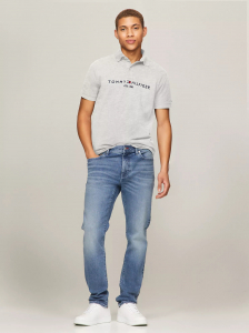 Embroidered Tommy Logo Polo
