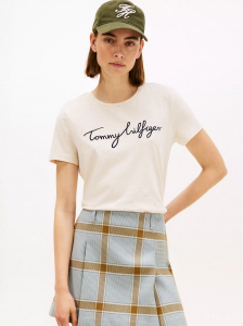 Embroidered Signature Crewneck T-Shirt