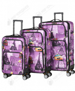 Комплект из 3-х чемоданов «Leegi»