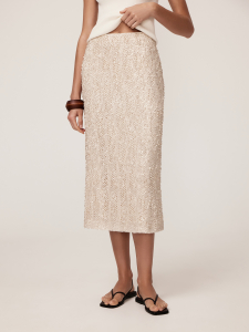 Юбка-карандаш с пайетками