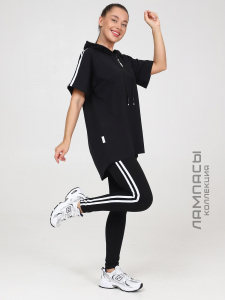 Планка - футболка черный