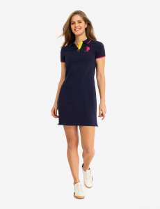 TRIPLE CROWN POLO DRESS