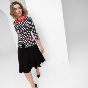 Комплект с юбкой                                                        
                                                        
                                                            Элегия стиля (2 в 1, black)