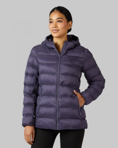 WOMEN'S LIGHTWEIGHT PACKABLE HOODED JACKET