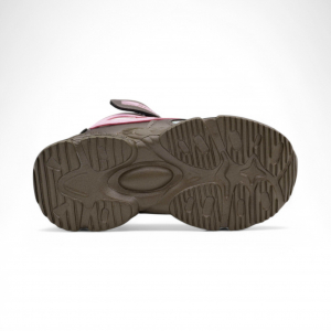 Высокие подростковые кроссовки А8666-15 серые