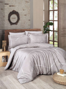 КПБ FIRST CHOICE Cotton Satin Anna Ecru LRS-376