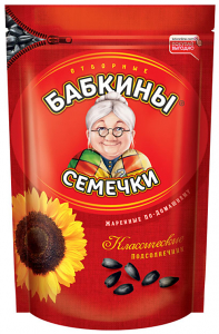 «Бабкины семечки», семечки отборные, жареные, 500г