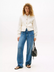 High Rise Relaxed Straight Jeans
