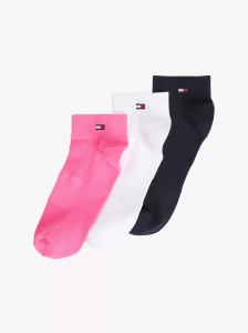 Tommy Flag Quarter-Top Sport Sock