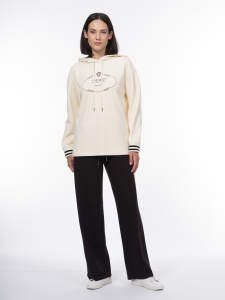 Свитшот из неопрена с дизайнерским принтом