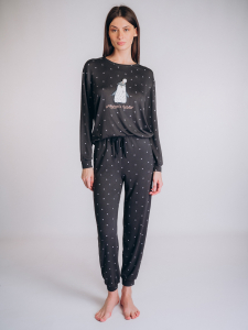 Женская пижама (ДЛ.рукав+брюки) Арт. 5180TCC