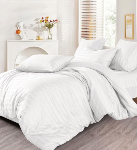 КПБ Mency Страйп-Сатин на резинке по кругу MENSSR09