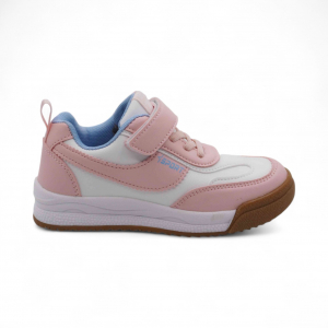 Кроссовки А761-13 бело розовые