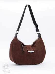 Сумка женская кожаная 91183MSS coffee Velina Fabbiano-Safenta