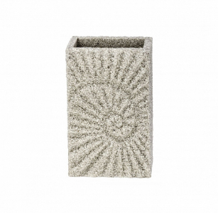 Стакан для зубных щеток FOSSIL beige