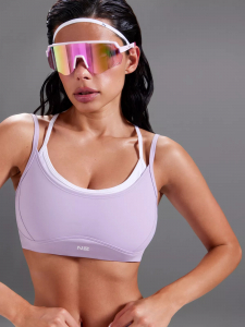 Топ-бра с контрастными вставками