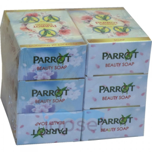 Parrot Botanicals Soap Rose Fragrance Туалетное мыло с ароматом розы групповая упаковка, 6 х 60 гр