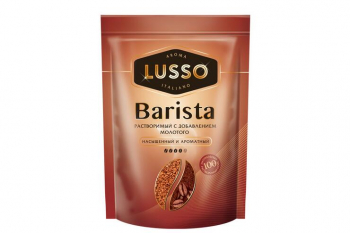 «LUSSO», кофе Barista, молотый в растворимом, 40 г