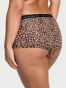 Logo Cotton Boyshort Panty