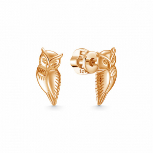 Серьги позолоченные серебро 925*