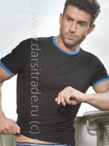 Футболка мужская MF396 Basic DiWaRi Дроп