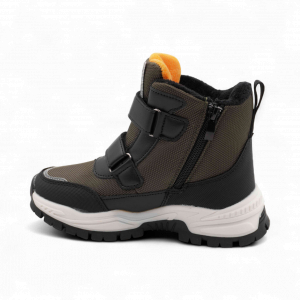 Ботинки мембранные на меху А7717-9 хаки