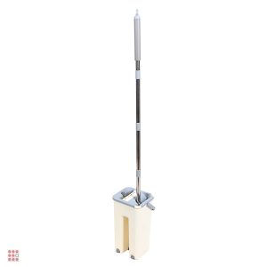 VETTA Набор для уборки: швабра, ведро с механизмом отжима, 2 насадки