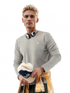 Лонгслив мужской Humtto 556 Grey