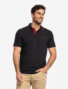 SLIM FIT STRETCH SOLID PIQUE POLO SHIRT