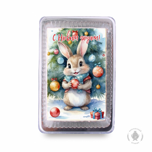 Зайчик с шариком 