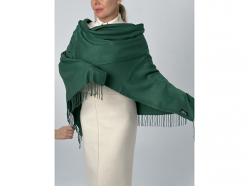 Палантин Pashmina женский Lanotti/изумрудный