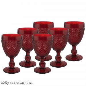 588-511 Набор из 6 рюмок в под.уп.(х24)Стекло