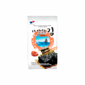 Морская капуста обжаренная со вкусом кимчи Hokang, 5 г