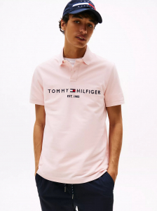 Embroidered Tommy Logo Polo