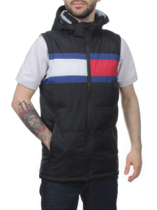 2113 DK. BLUE Жилет мужской (100 гр. синтепон)