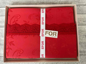 Скатерть EFOR 160x220 KDK KIRMIZI красный