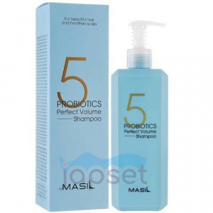 Masil 5 Probiotics Perfect Volume Shampoo Шампунь для объема волос с пробиотиками, 500 мл