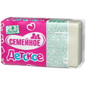Мыло туалетное твердое детское 