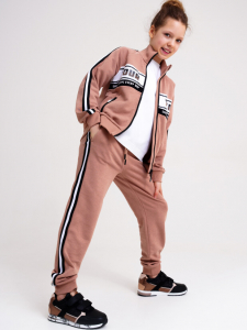 Комплект для девочки: толстовка, брюки