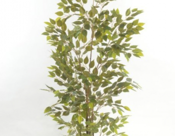 Искусственные цветы, Дерево фикус в горшке 200 см зеленый