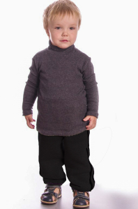 Брюки детские, супер-футер (чёрный) РАСПРОДАЖА