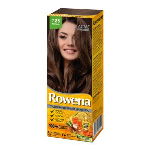 Крем-краска для волос Rowena стойкая тон 7.85 капучино Экми-Колор/30/ОПТ