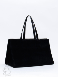 Сумка женская кожаная 1008MF black  Polina&Eiterou