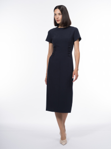 Платье длины миди в классическом стиле