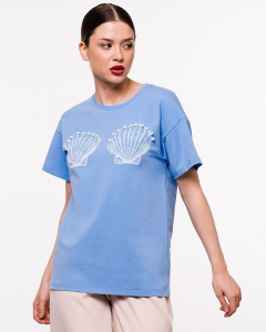 Футболка с бусинами FSB002