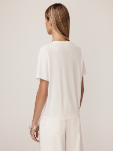 Футболка с брендированием из вискозного трикотажа