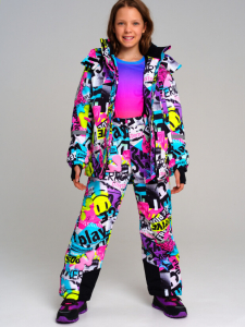 Комплект зимний для девочки: куртка, брюки