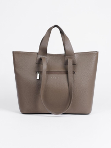 Женская кожаная сумка Richet 2968LN 612 Тауп