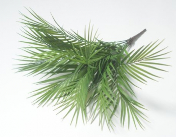 Искусственные цветы, Ветка кустовая пальма (1010237) зеленый